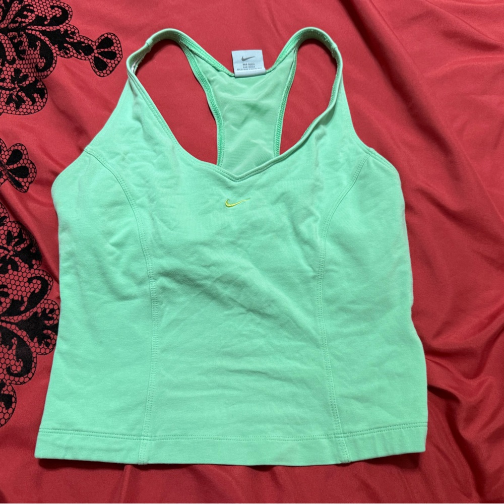 Nike Women's Light Mint Racerback Athletic Tank